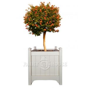 кашпо з дерева для рослин Версаль Д55*Ш55*В60 фото 2