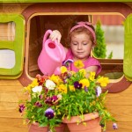 Вулична ігрова дерев’яна дитяча хатинка Ельфа  фото 4